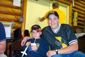 Ryan Clinch and Drew in 2003.