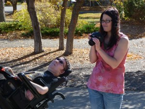 This is the last photo taken of Christian and me together.